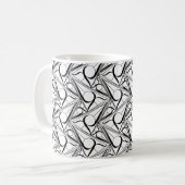 Triangle pattern with circle kaffeetasse (Vorderseite Links)