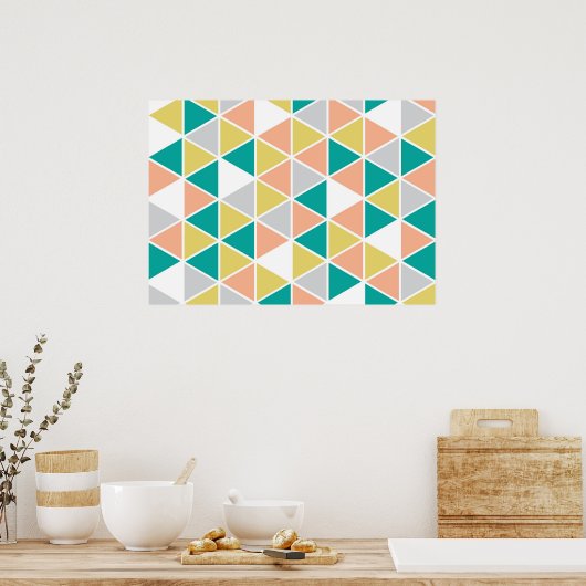 Triangle Poster (Küche)