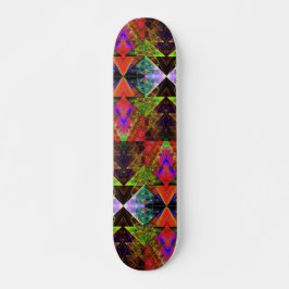 Triangle Prism Grid 2 Skateboard
