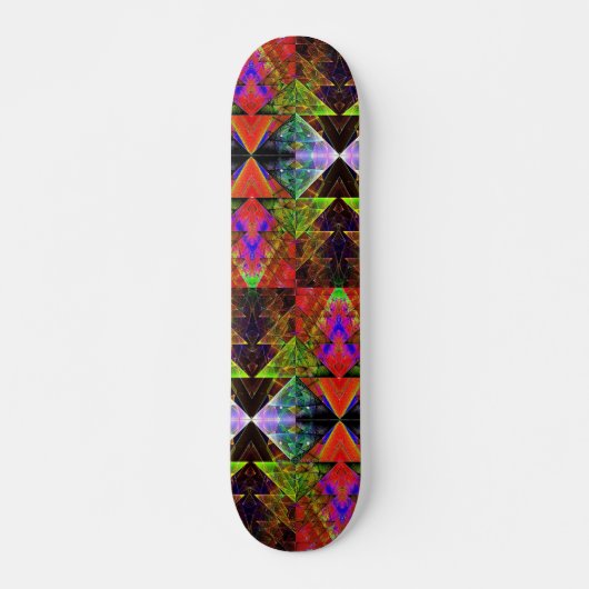 Triangle Prism Grid 2 Skateboard (Vorne)