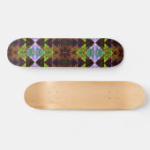 Triangle Prism Quilt Skateboard (Horizontal)