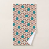 Triangle Quilt Badhandtuch Set (Handtuch)
