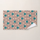 Triangle Quilt Badhandtuch Set (Handtuch)
