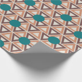 Triangle Quilt Geschenkpapier (Ecke)