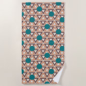 Triangle Quilt Strandtuch (Vorderseite)