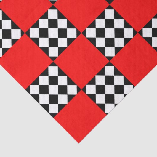 Triangle Schwarz-weiße Geometrie Seidenpapier (Detail)