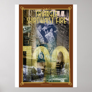 Triangle Shirtwaist Feuer 100. Anniv. Poster