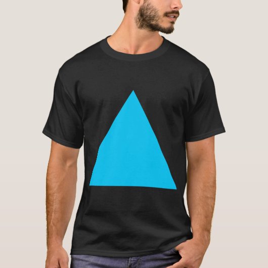 Triangle - Sky Blue T-Shirt (Vorderseite)