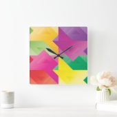 TRIANGLE SPIELE QUADRATISCHE WANDUHR (Zuhause)