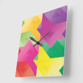TRIANGLE SPIELE QUADRATISCHE WANDUHR (Winkel)