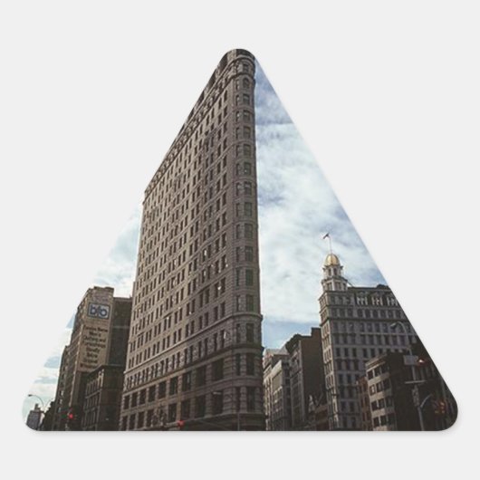 Triangle Sticker NYC Flatiron Bldg New York City (Vorderseite)