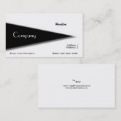 Triangle-Visitenkarte Visitenkarte (Vorne/Hinten)