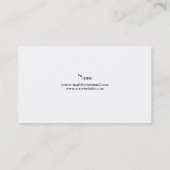 Triangle-Visitenkarte Visitenkarte (Rückseite)