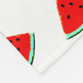 Triangle Watermelons Fleecedecke (Ecke)