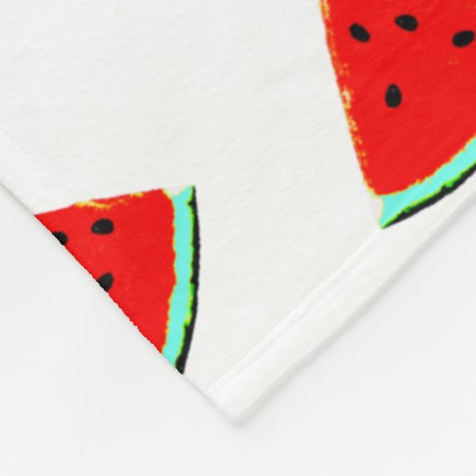 Triangle Watermelons Fleecedecke (Ecke)