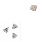 Triangle Watermelons Gummistempel (Stempel)
