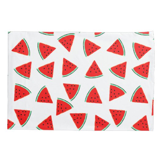 Triangle Watermelons Kissenbezug (Rückseite)