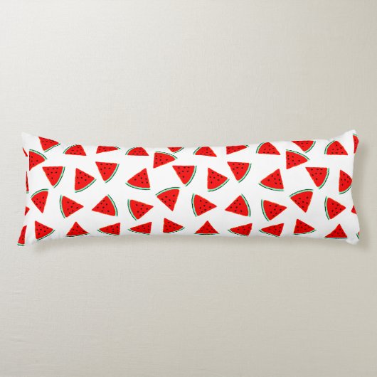 Triangle Watermelons Seitenschläferkissen (Vorderseite)