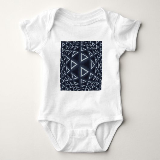 Triangle World Baby Strampler (Vorderseite)