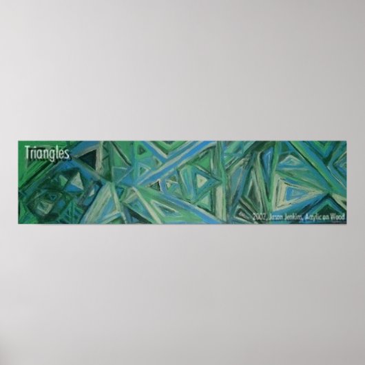 TRIANGLES POSTER (Vorne)