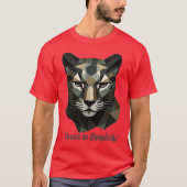 ‚Triangulated Puma Majesty‘ T-Shirt (Vorderseite)