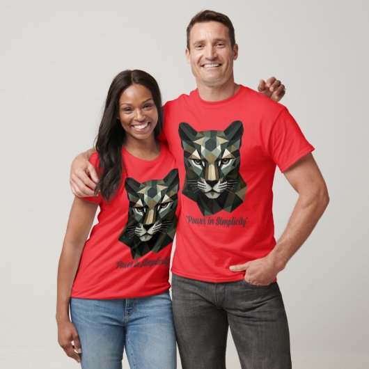 ‚Triangulated Puma Majesty‘ T-Shirt (Unisex)