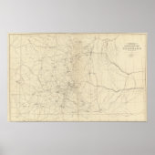 Triangulation Map Colorado Poster (Vorne)