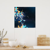 Triangulo astracto_poster poster (Küche)