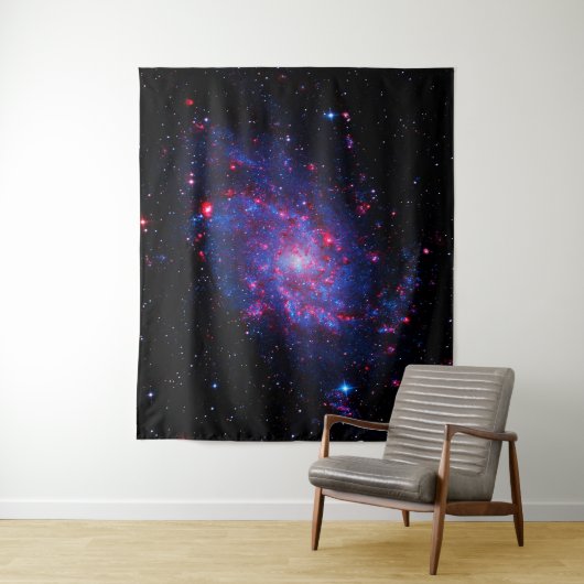 Triangulum Galaxy Large Wandteppich (Beispiel)