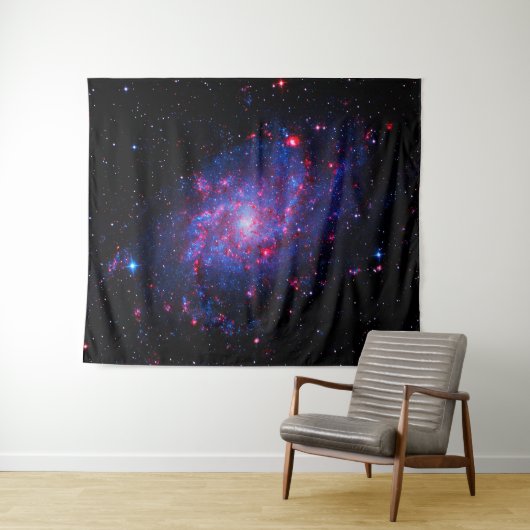 Triangulum Galaxy Large Wandteppich (Beispiel (Horizontal))