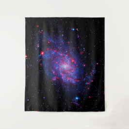 Triangulum Galaxy Large Wandteppich