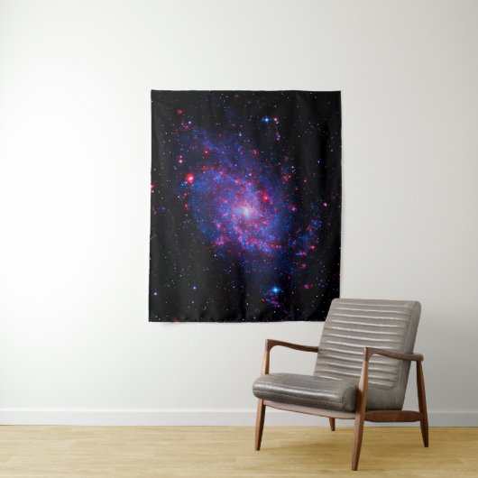 Triangulum Galaxy Medium Wandteppich (Beispiel)