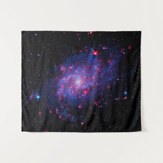 Triangulum Galaxy Medium Wandteppich (Vorderseite (Horizontal))