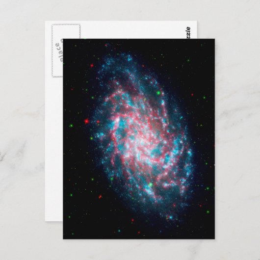 Triangulum Galaxy Postkarte (Vorne/Hinten)