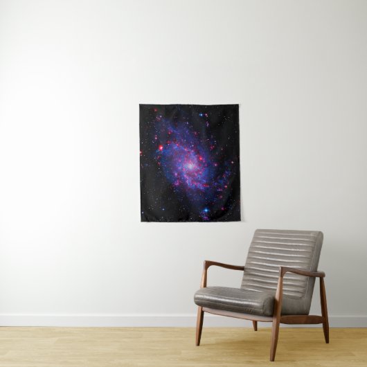Triangulum Galaxy Small Wandteppich (Beispiel)