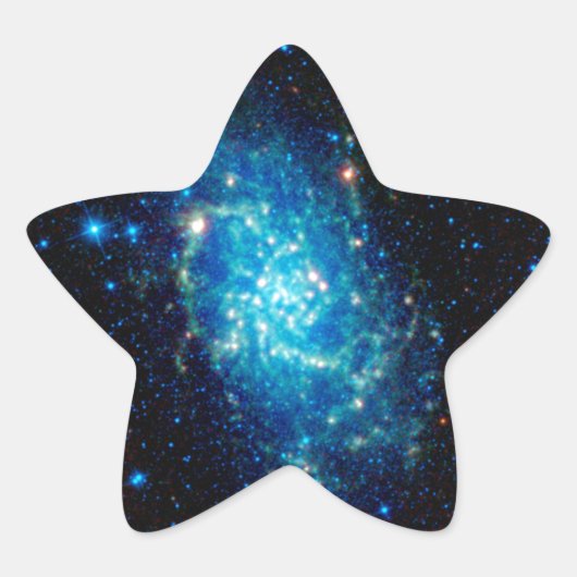 Triangulum Galaxy Stern-Aufkleber (Vorderseite)
