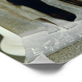 Trias Menkaures mit der Göttin Hathor Poster (Ecke)