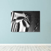 Triassic Frost Stretched Canvas Print Leinwanddruck (Insitu (Holzboden))