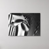 Triassic Frost Stretched Canvas Print Leinwanddruck (Vorderseite)