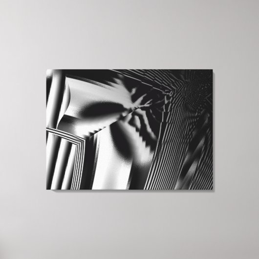 Triassic Frost Stretched Canvas Print Leinwanddruck (Vorderseite)