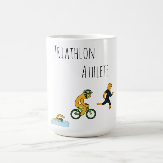 Triathlet Kaffeetasse (Mittel)