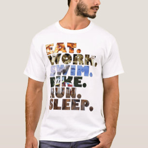 Triathlete essen T-Shirt