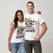 Triathlete essen T-Shirt (Unisex)
