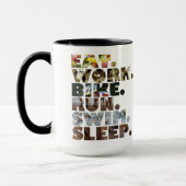 Triathlete essen tasse (Links)