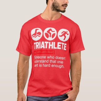 Triathlete Geschenke Sport Triathlon T-Shirt