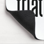 Triathlete. Mousepad (Ecke)