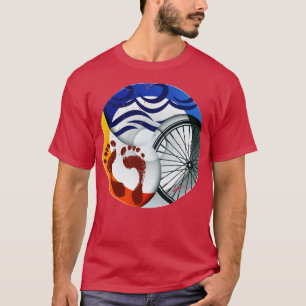 Triathlete Schwimmen Rad Rad Sport Triathlo T-Shirt