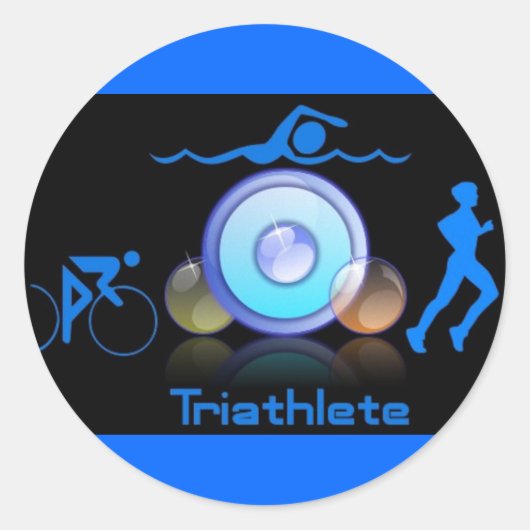 TRIATHLETE STICKER (Vorderseite)