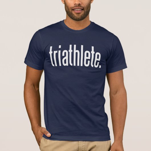 Triathlete. T-Shirt (Vorderseite)