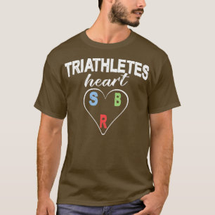 Triathleten Herz T-Shirt